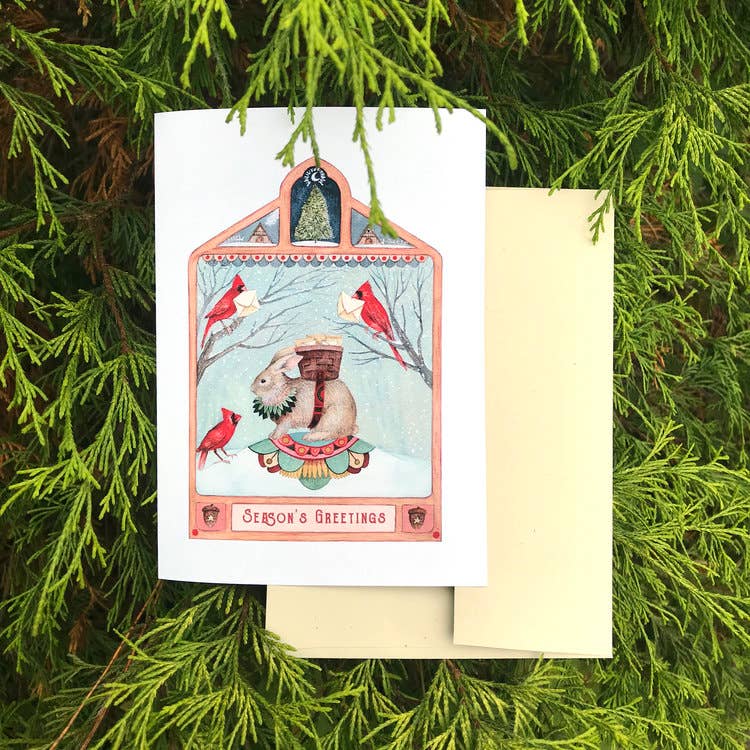Polanshek of the Hills “Season's Greetings” Greeting Card