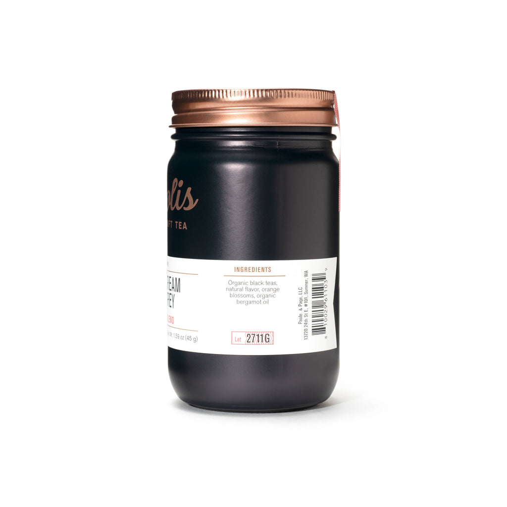 Apolis Tea Sweet Cream Earl Grey, Black Tea Pyramid Bags