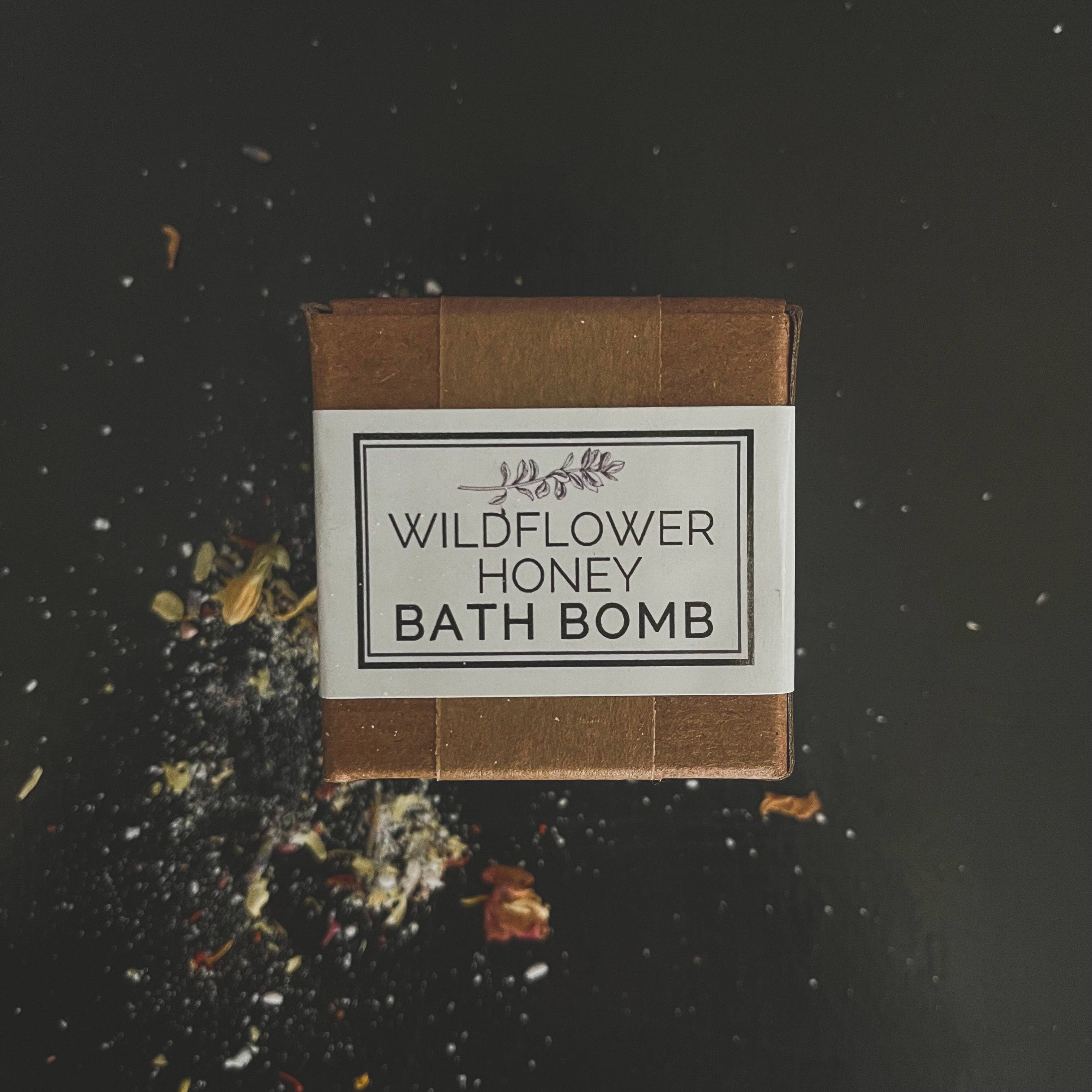 Orange Thyme Wildflower & Honey Bath Bomb