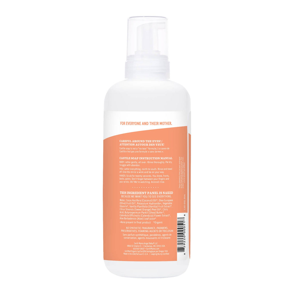 Earth Mama Sweet Orange Baby Wash