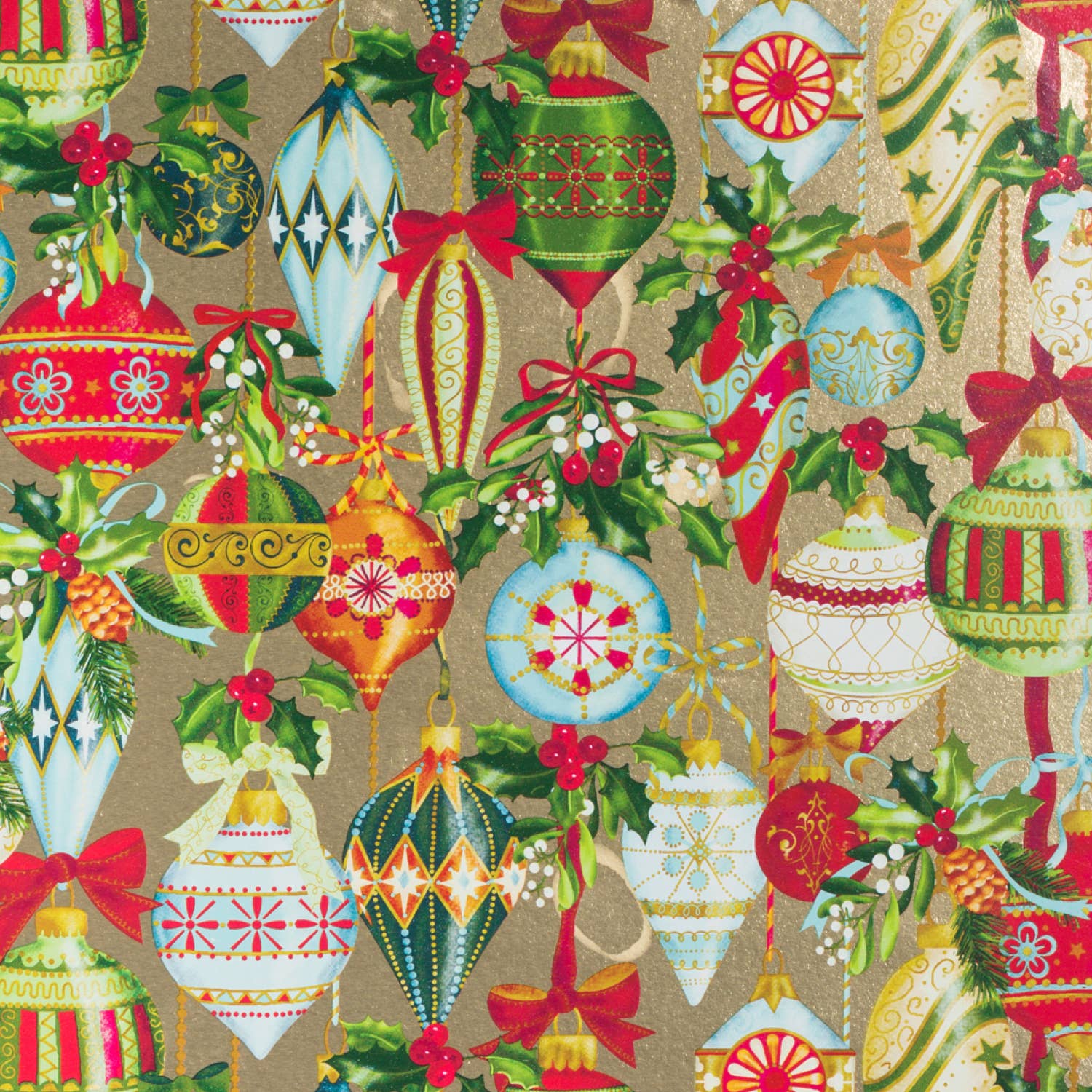 Jillson & Roberts Ornamental Beauty Wrapping Paper — Jumbo