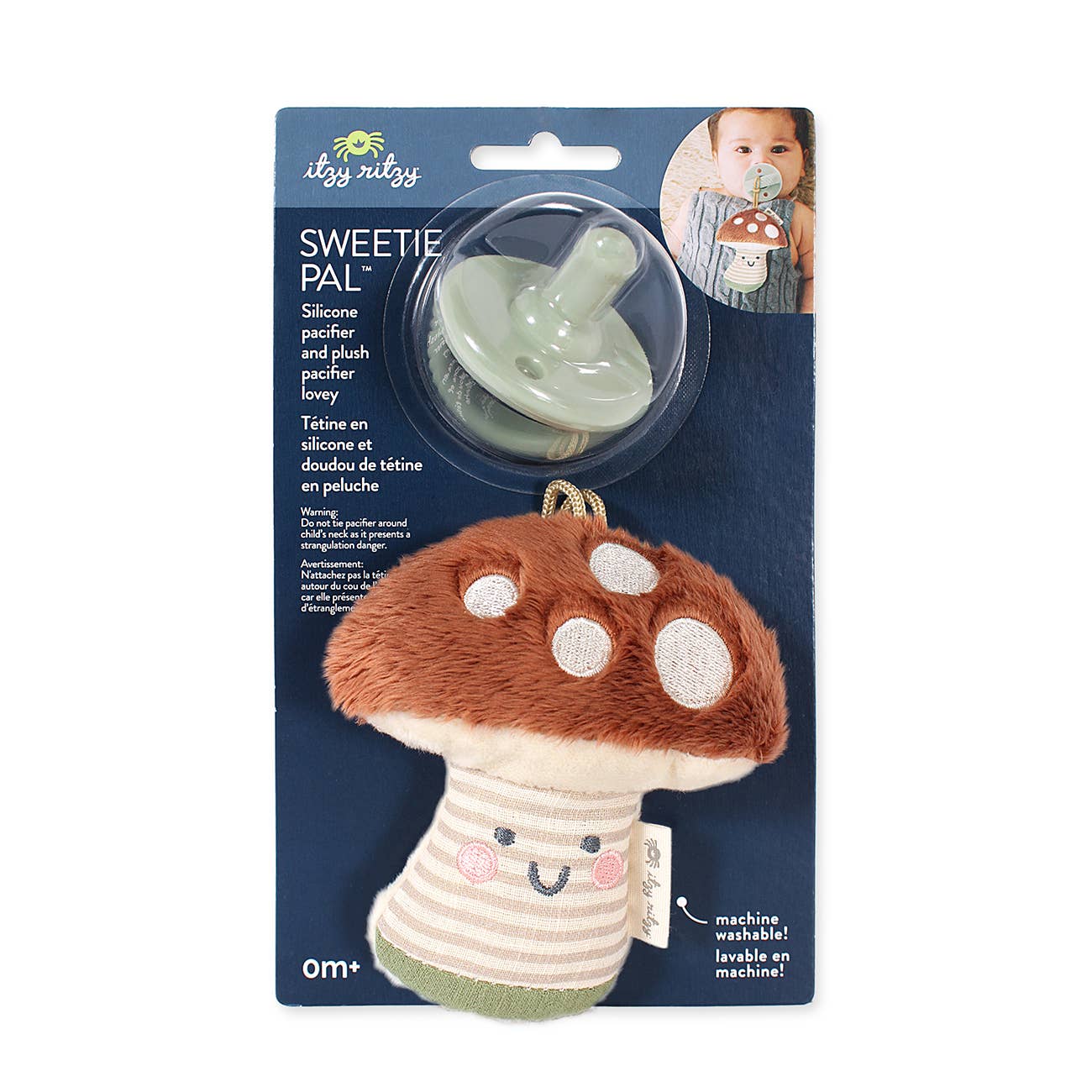 Itzy Ritzy Sweetie Pal Plush and Pacifier