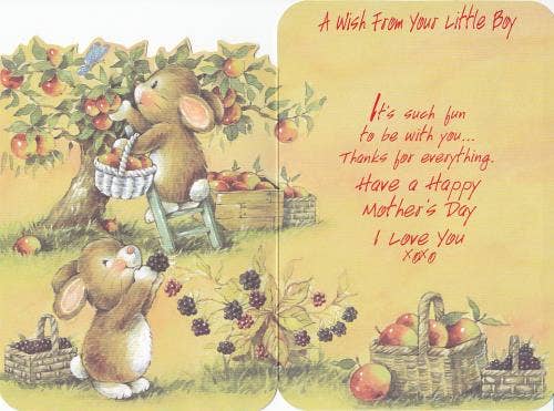 Sweet Mother's Day Wishes Card