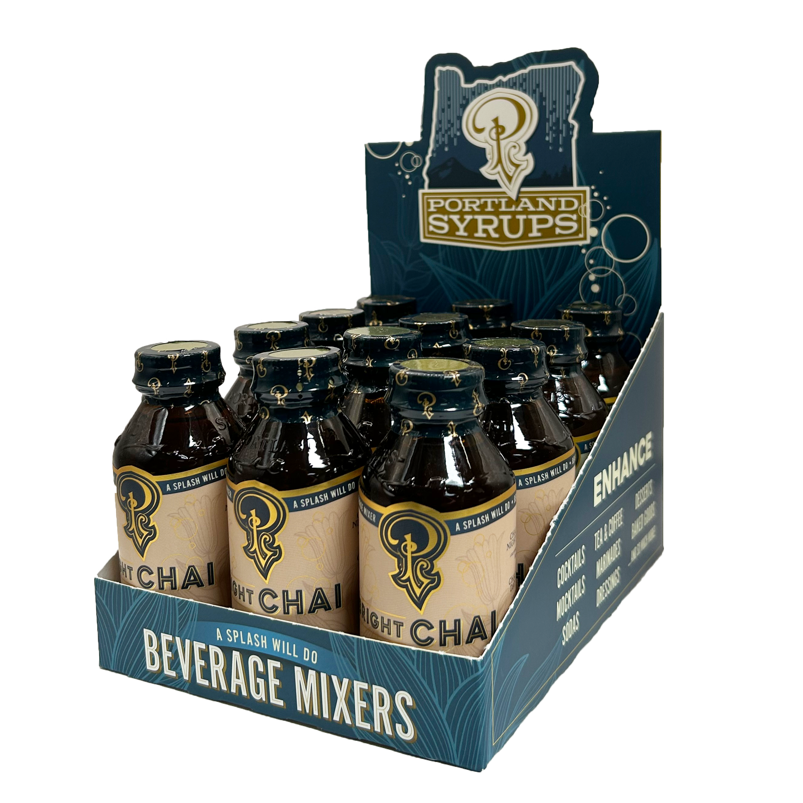 Portland Syrups Bright Chai Craft Syrup — 3.4 oz
