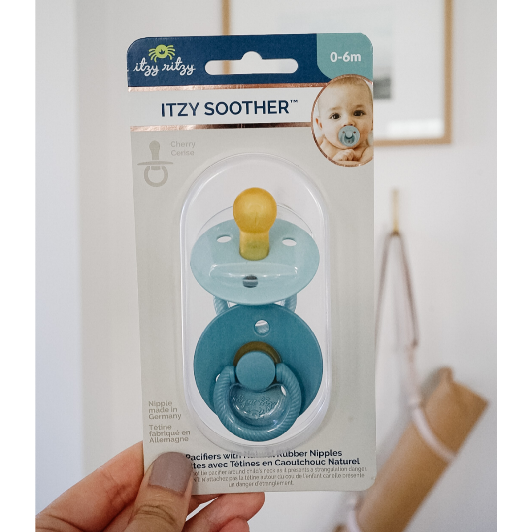 Itzy Ritzy Soother Natural Rubber Pacifier Set