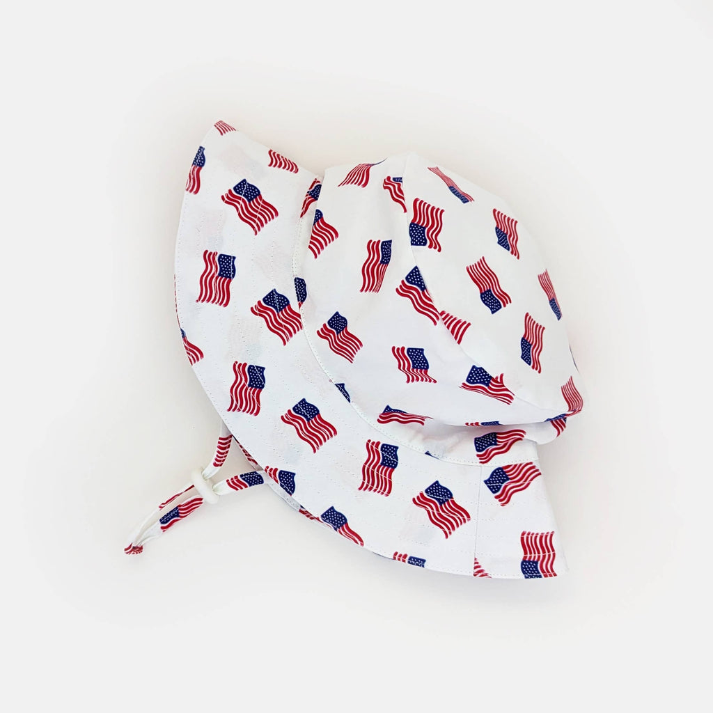 Huggalugs Liberty 4th of July Bucket Hat — UPF 50+