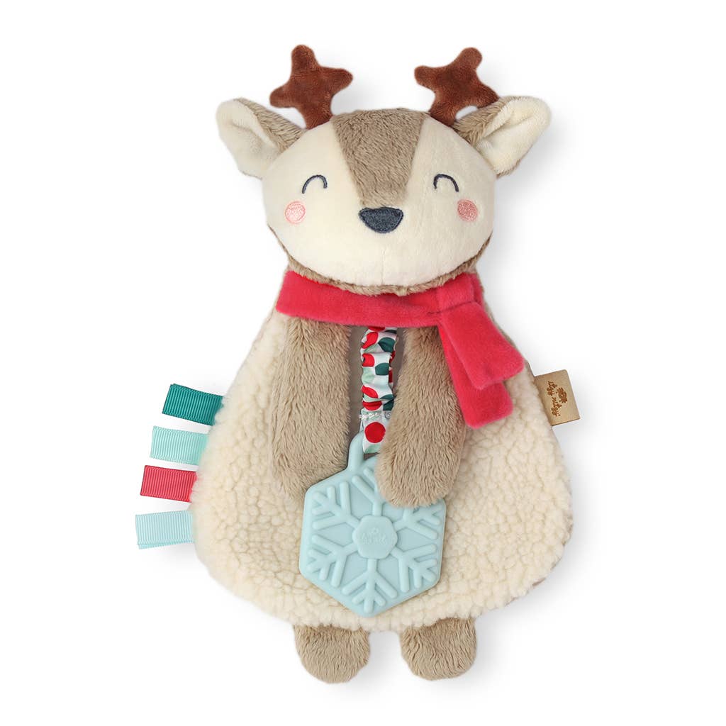 Itzy Ritzy Holiday Lovey Plush and Teether Toy