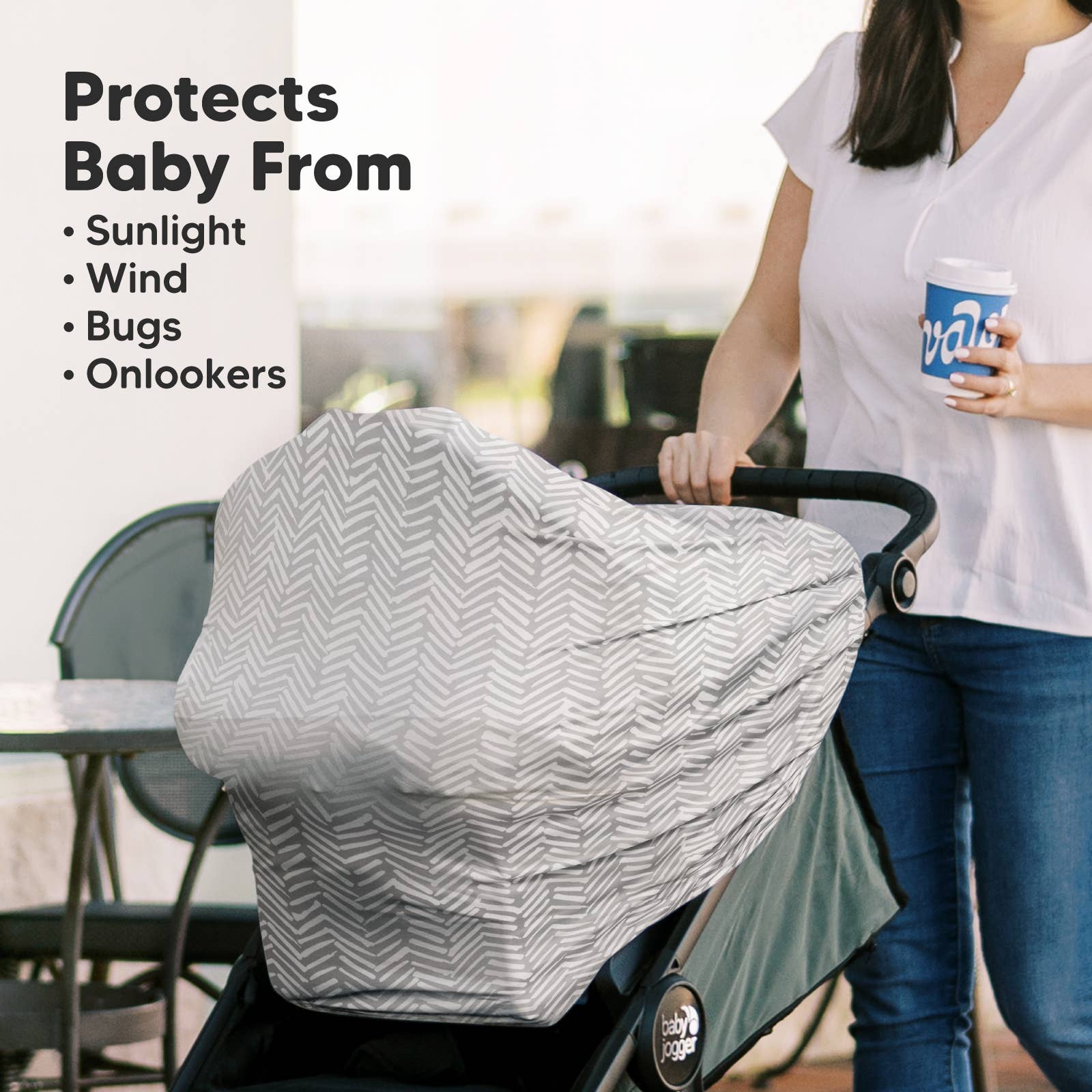 KeaBabies All-in-1 Multi-Use Nursing Cover