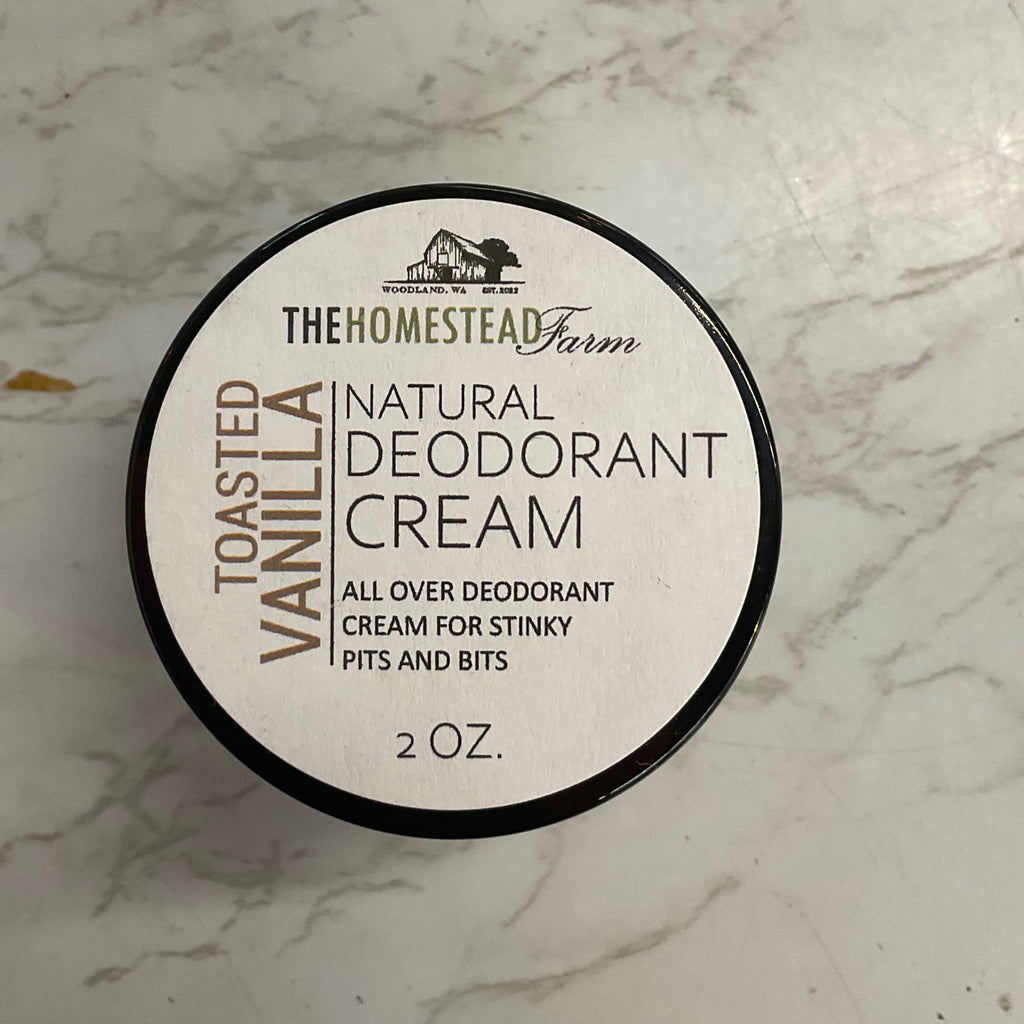 The Homestead Farm Natural Deodorant Stick, Eucalyptus Mint