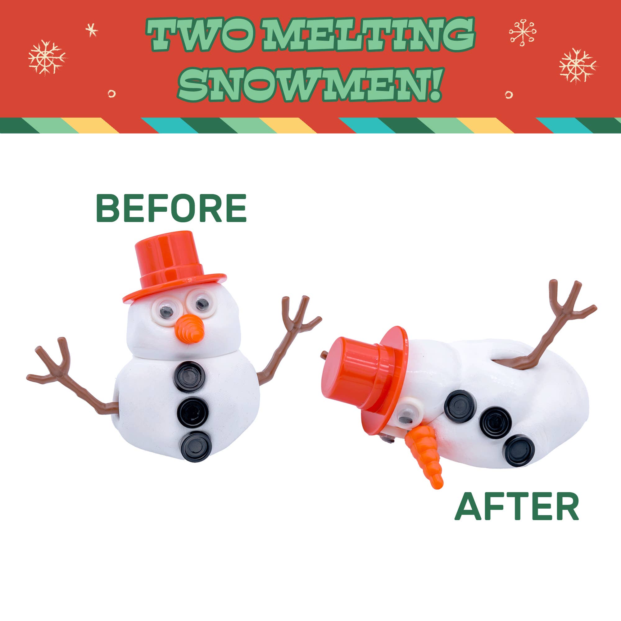 Toysmith Melting Snowman Putty Kit