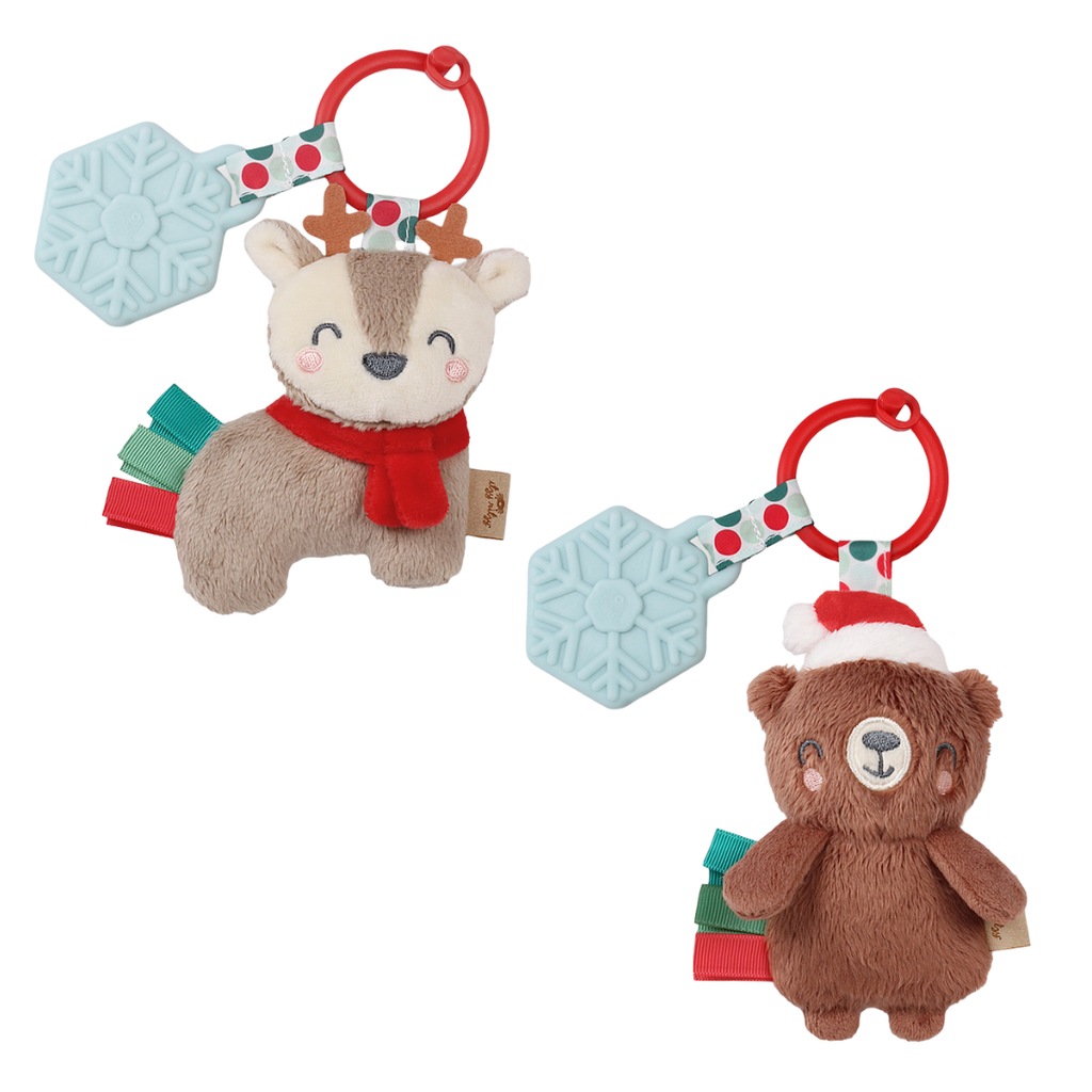 Itzy Ritzy Holiday Itzy Pal Plush and Teether