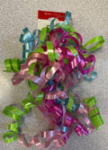 Rainbow Curly Gift Bow