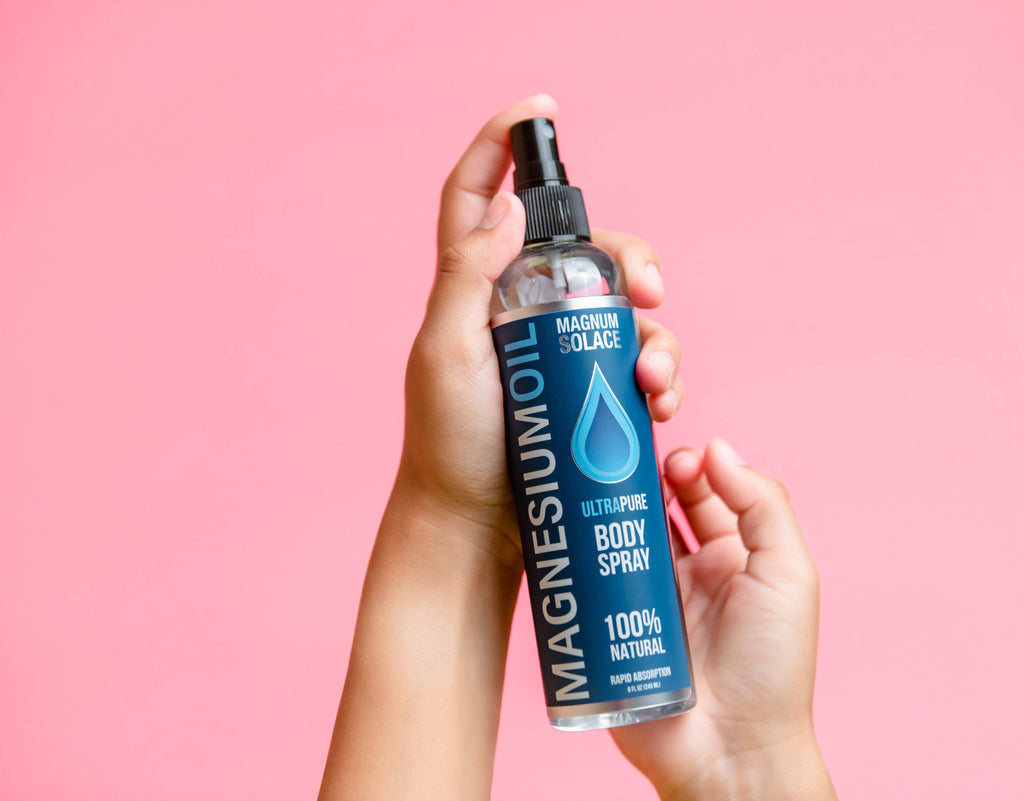 Magnum Solace Magnesium Oil Spray for Restless Legs & Sleep