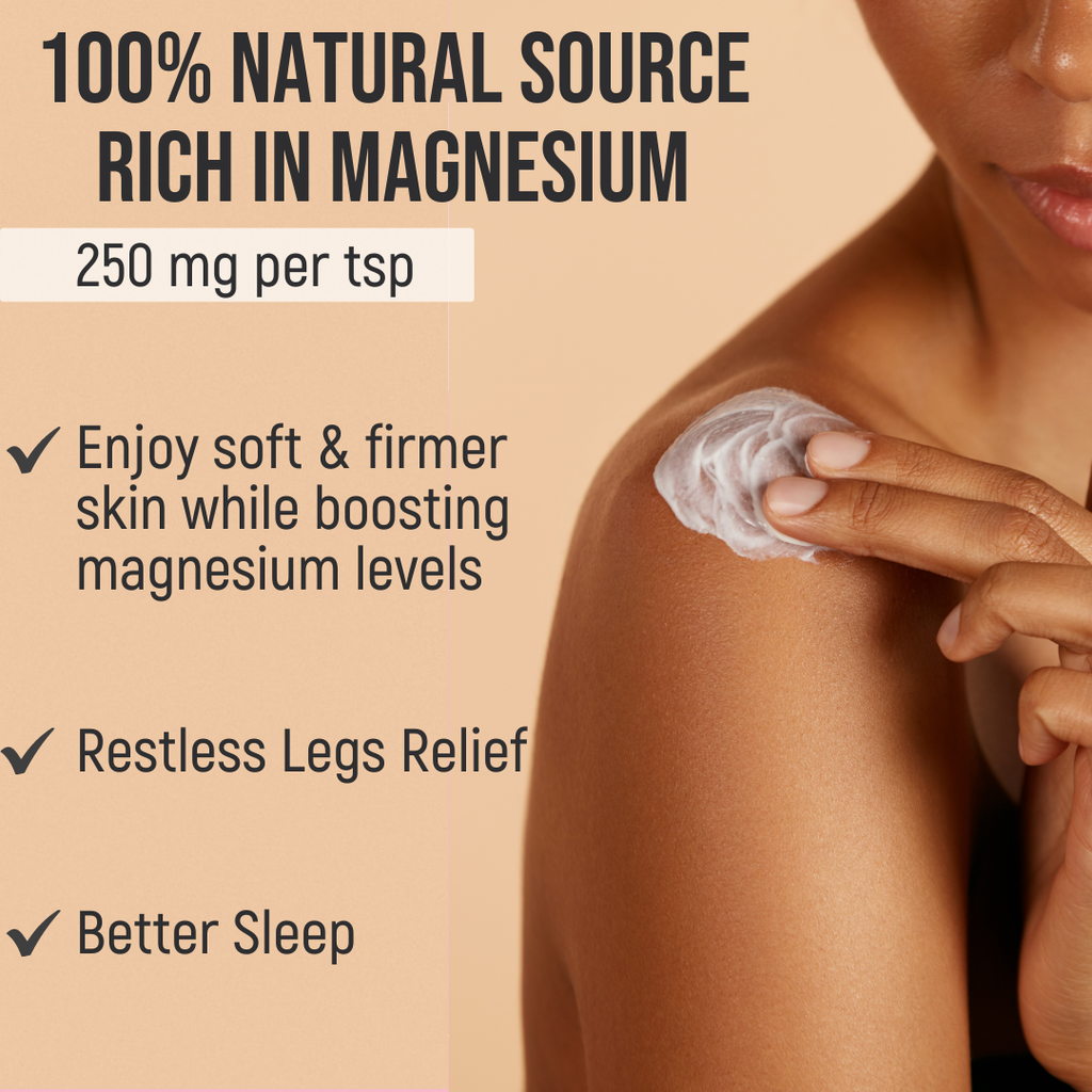 Magnum Solace Magnesium Lotion with Aloe, Shea and Coconut – Lemon Verbena