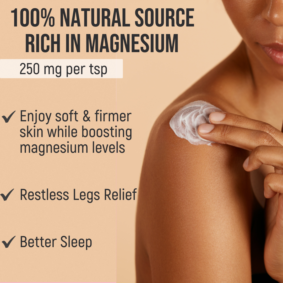 Magnum Solace Magnesium Lotion with Aloe, Shea and Coconut – Lemon Verbena