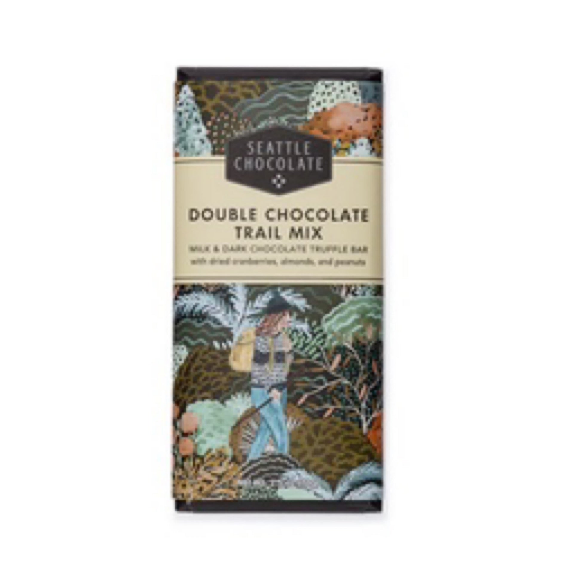 Seattle Chocolate Double Chocolate Trail Mix Truffle Bar