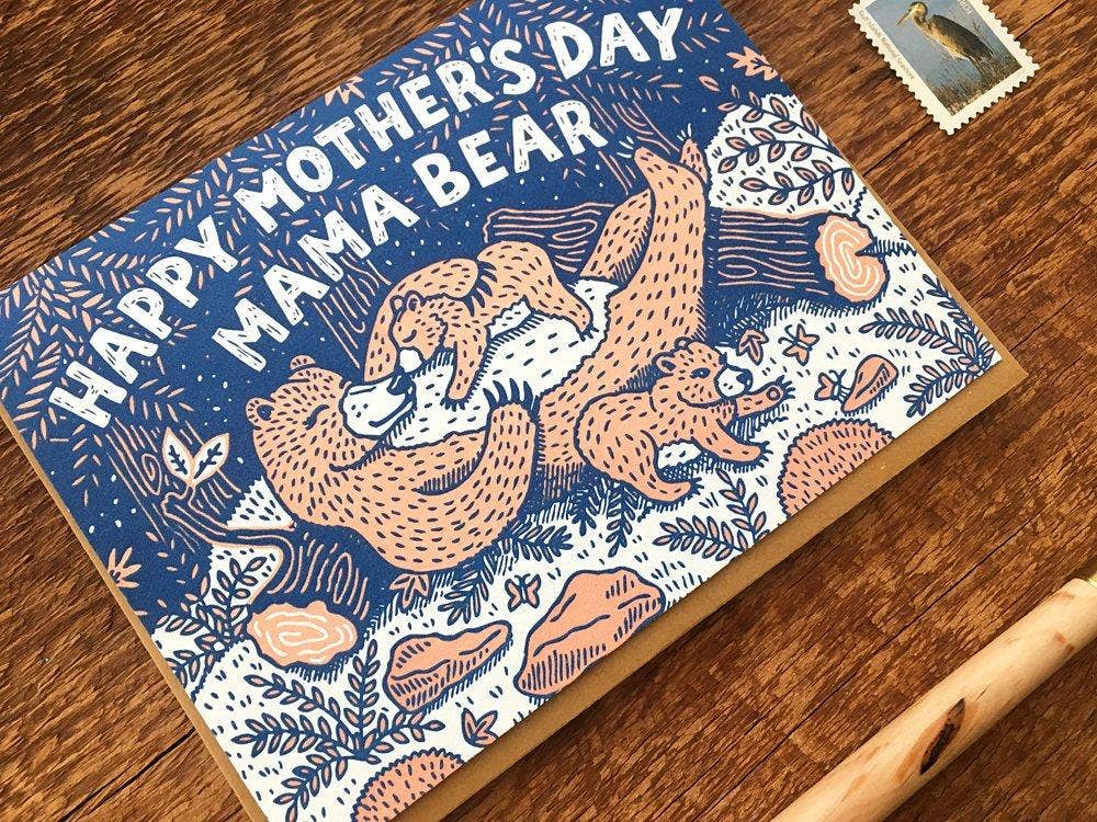 Noteworthy Paper & Press Mama Bear Mother's Day Greeting Card