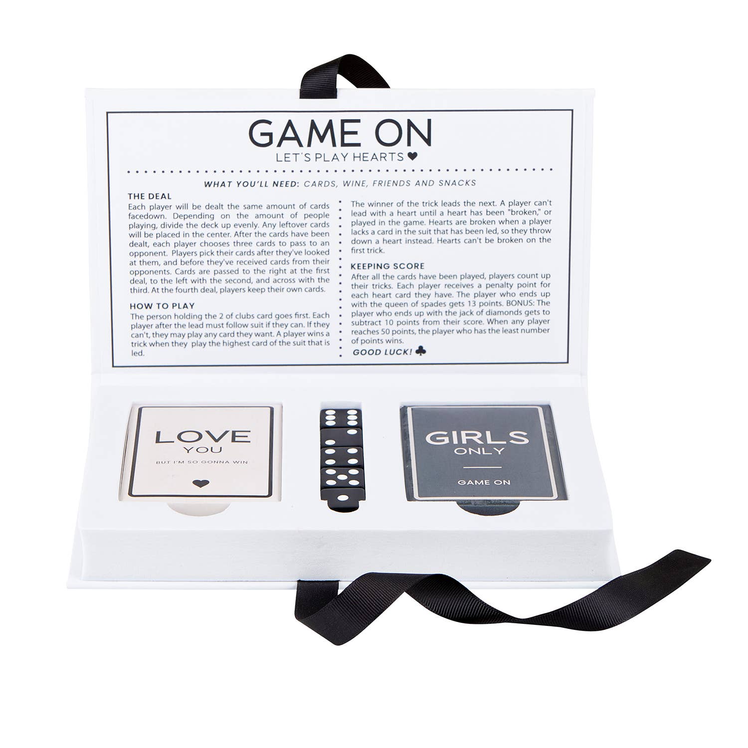 Santa Barbara Studios Playing Card + Dice Set
