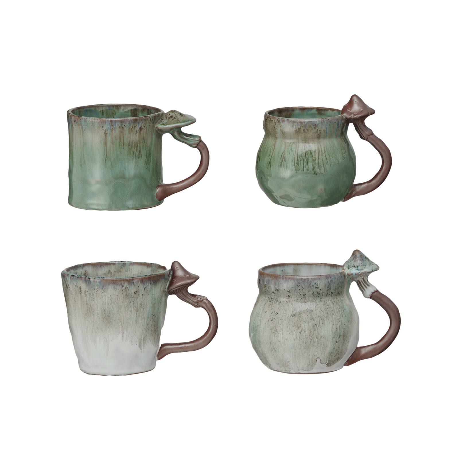 Forest Mushroom Stoneware Mug