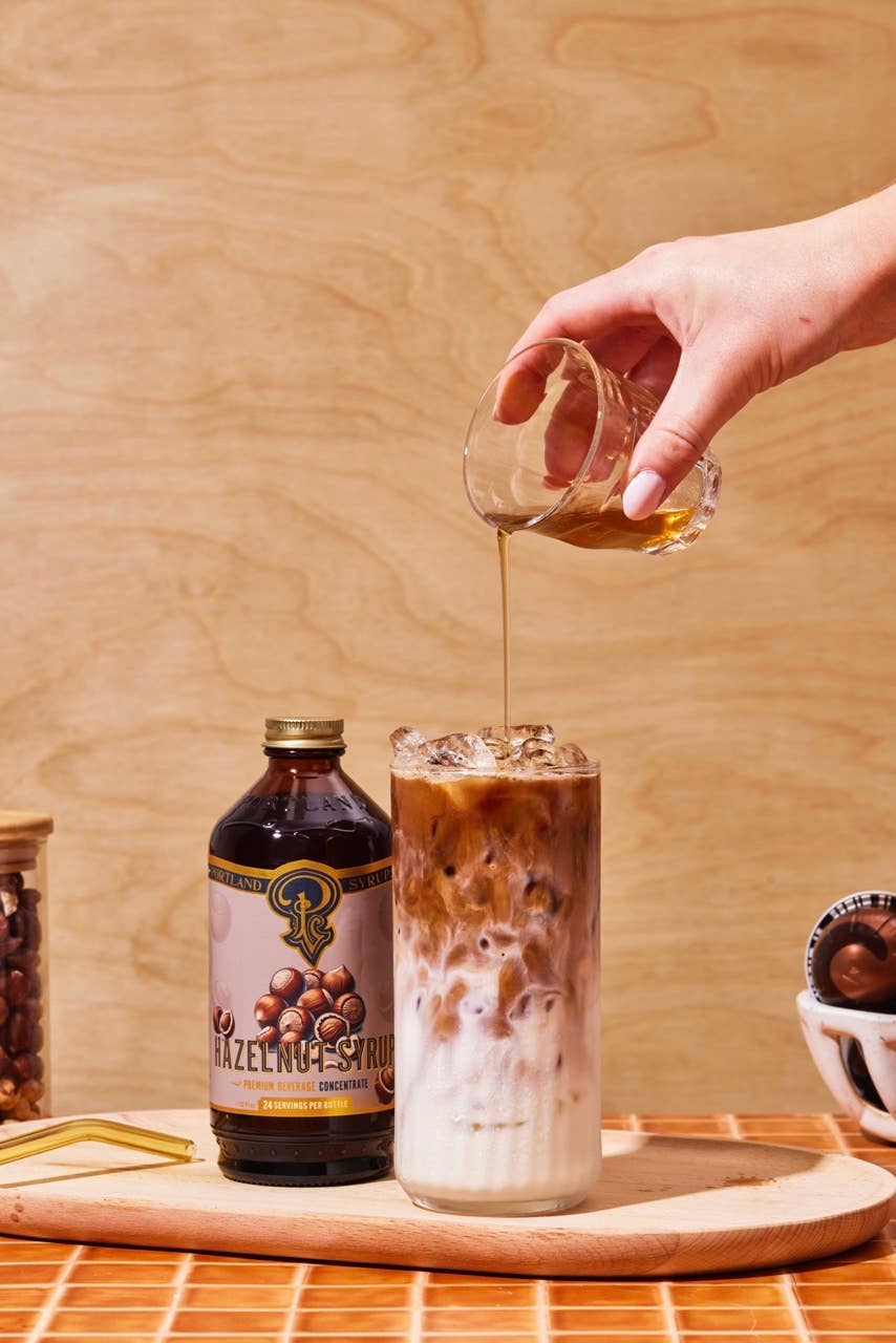 Portland Syrups Coffeehouse Syrup Gift Set — Vanilla, Hazelnut & Caramel