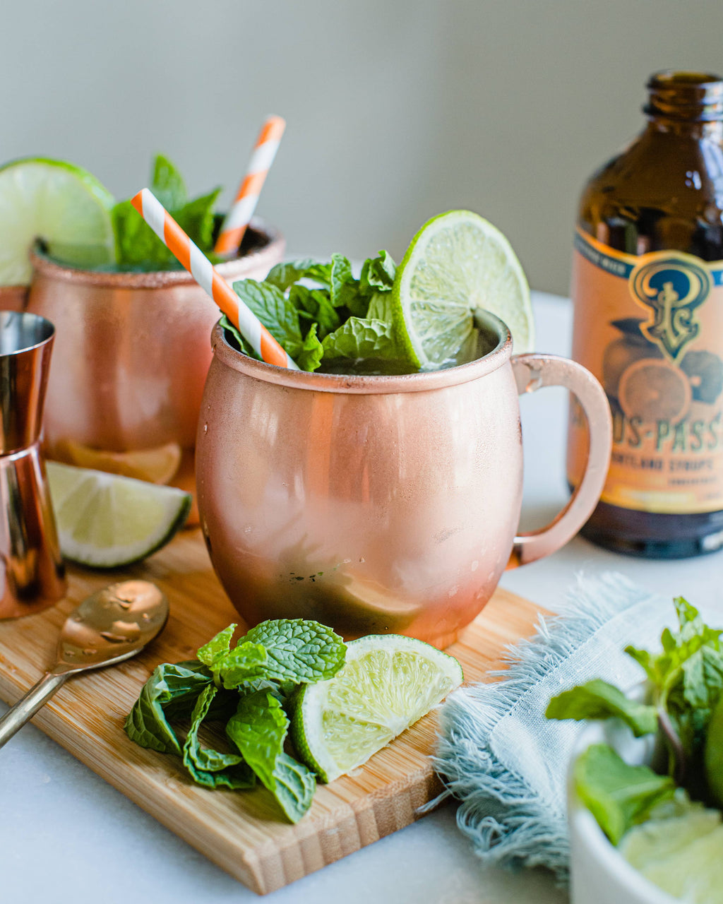 Portland Syrups Passion Fruit Citrus Cocktail & Soda Syrup — 12oz