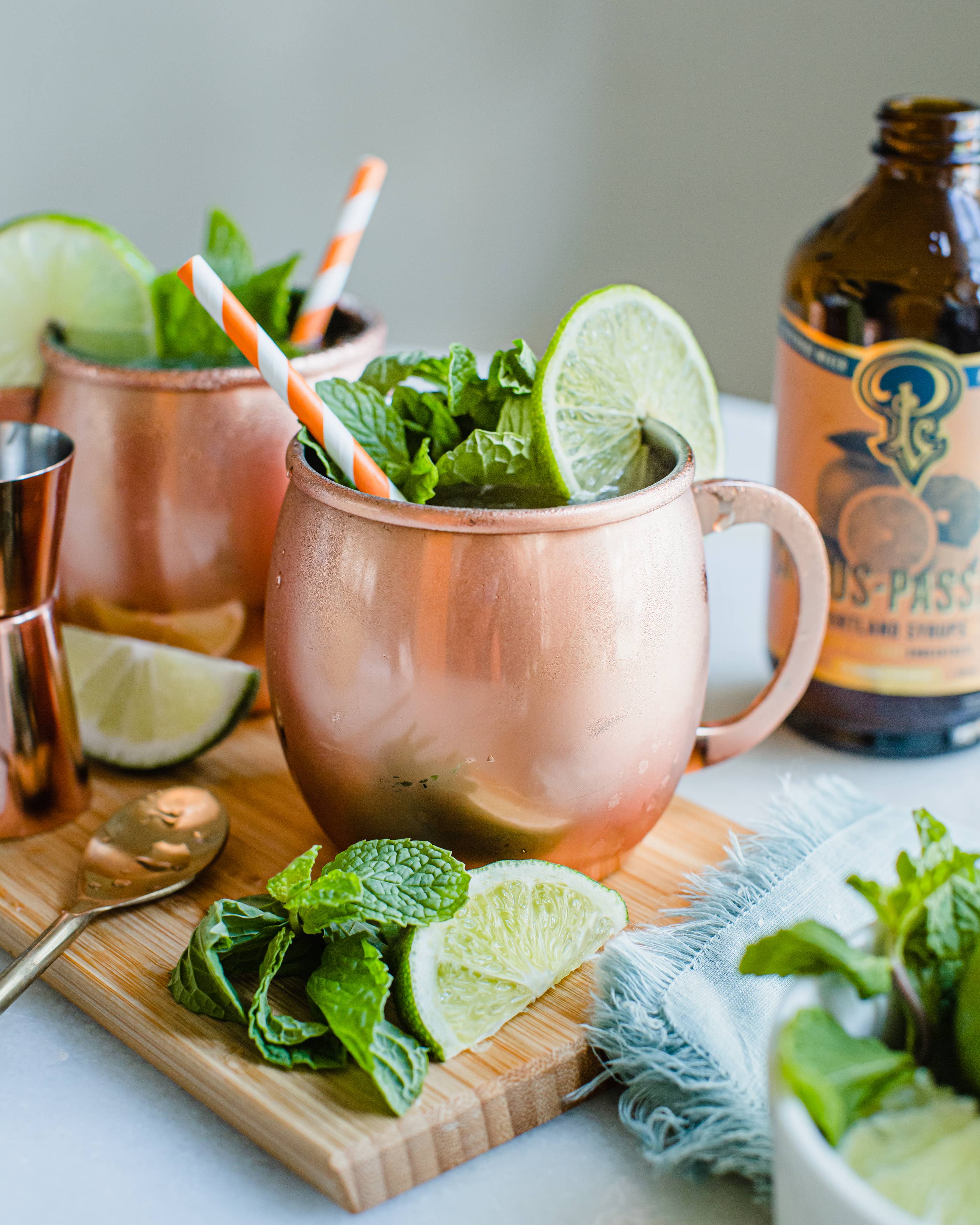 Portland Syrups Passion Fruit Citrus Cocktail & Soda Syrup — 12oz