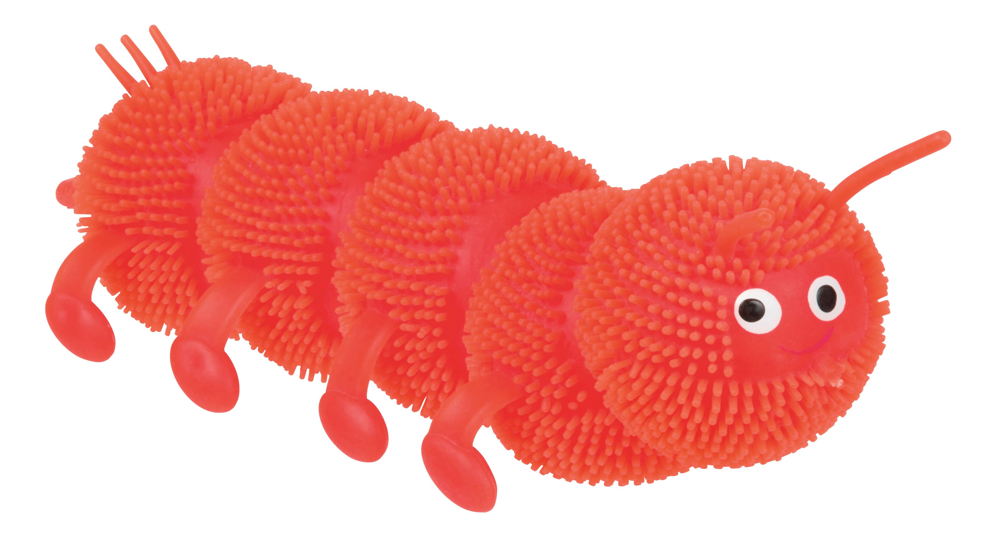 Toysmith Colorful Caterpillar Squish Toy