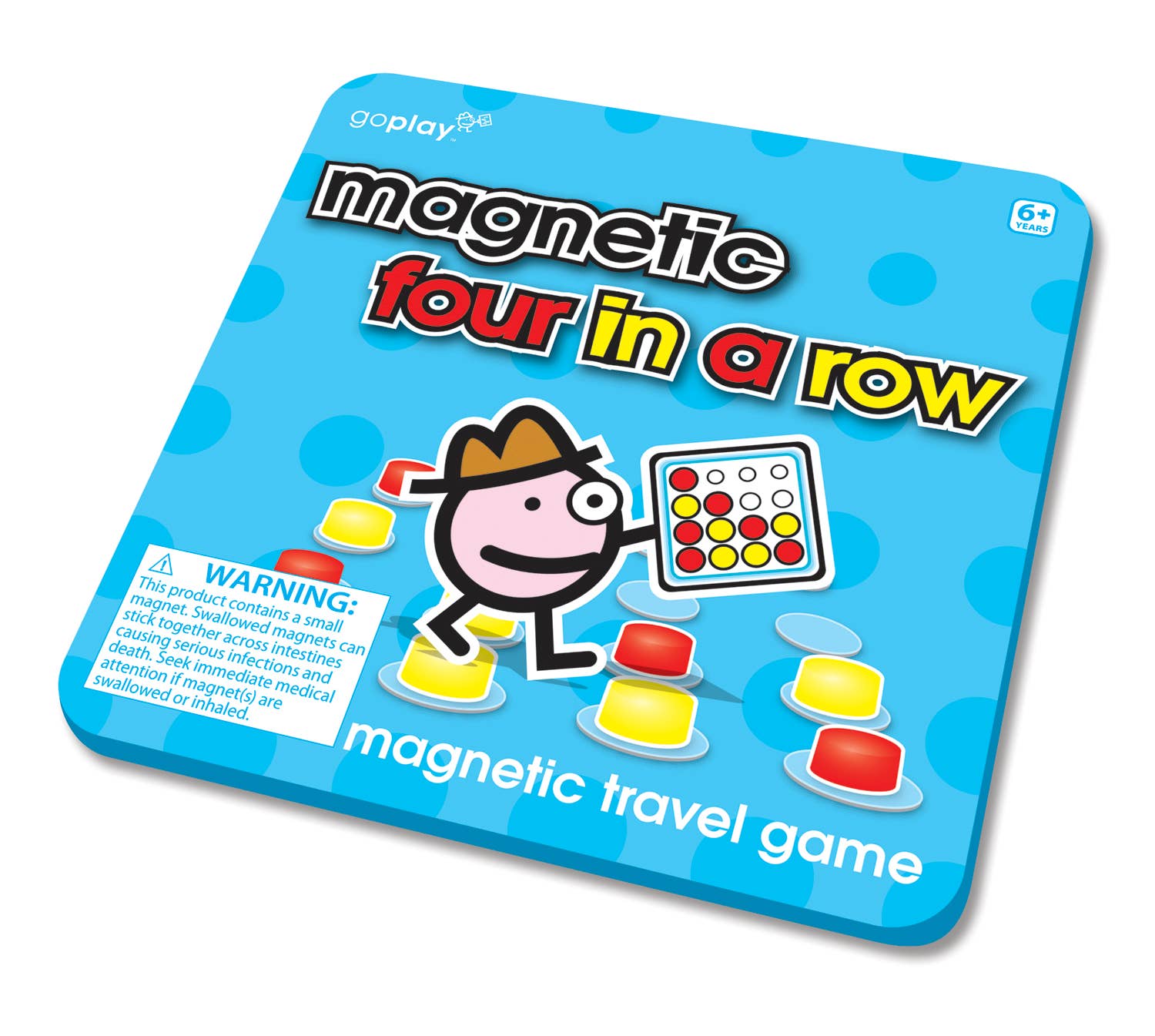 Toysmith Goplay Magnetic Four In A Row
