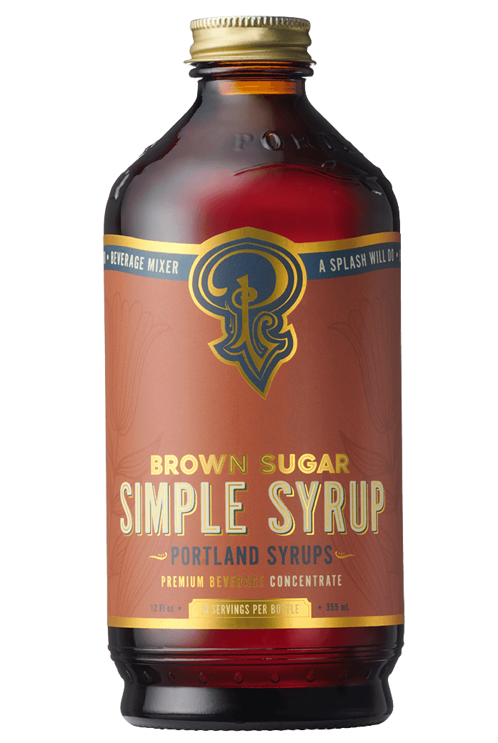 Portland Syrups Brown Sugar Simple Syrup — 12 oz