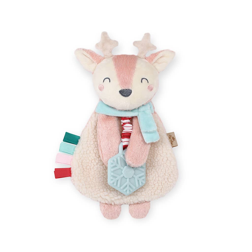 Itzy Ritzy Holiday Lovey Plush and Teether Toy