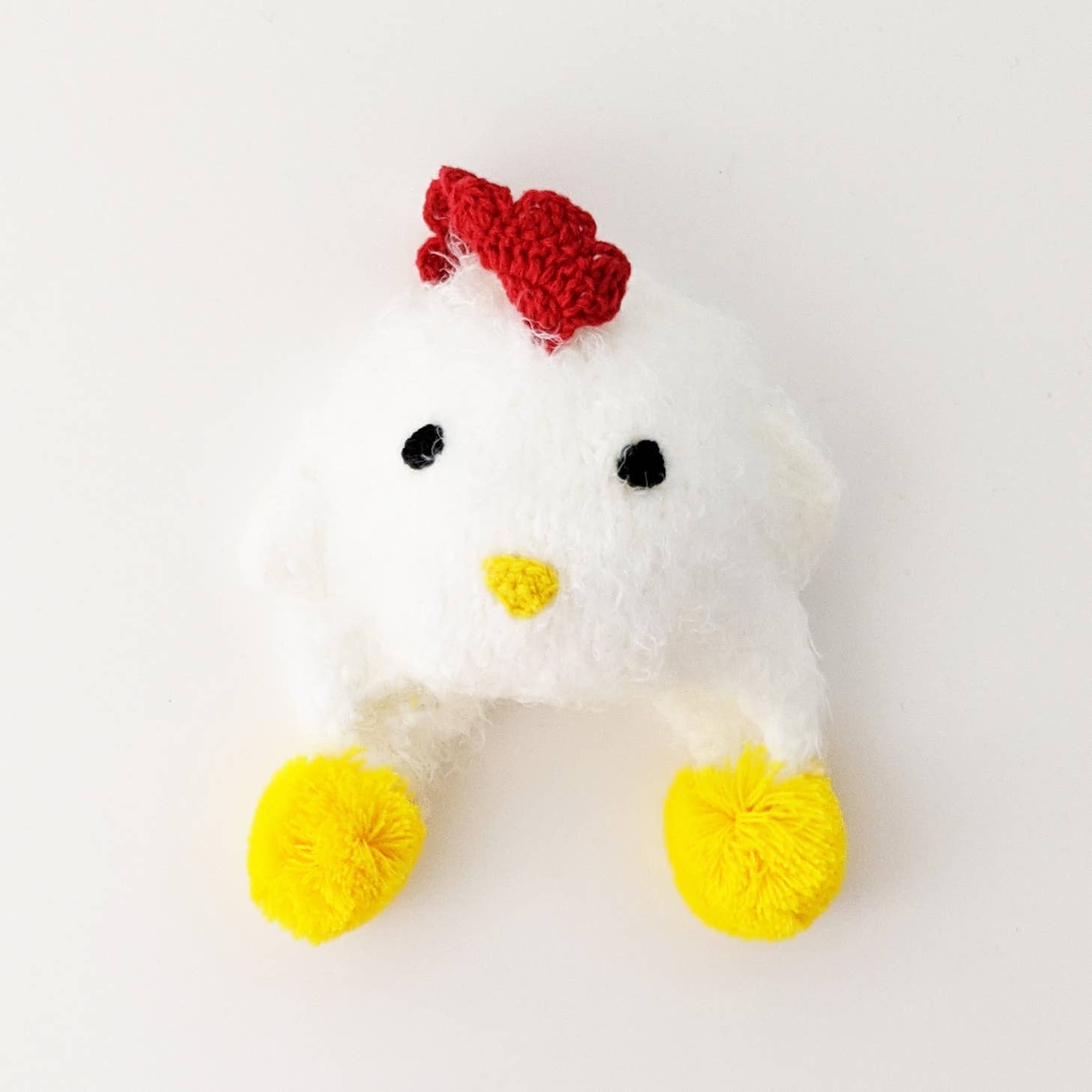 Huggalugs Chicken Earflap Beanie Hat