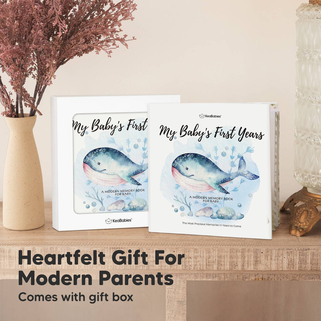 KeaBabies SeaWorld Baby Memory Book — First Years Keepsake Journal