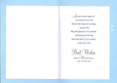 Congratulations Newlyweds Wedding Card