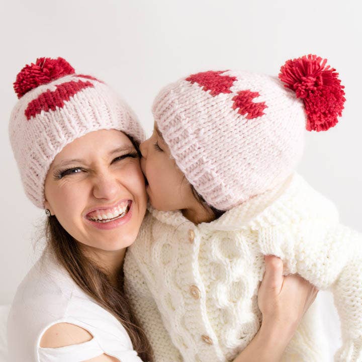 Huggalugs Sweetheart Knit Beanie