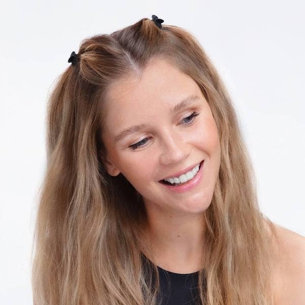 Kitsch Recycled X-Small Claw Clips — Black & Tort (6-Pack)