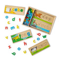Melissa & Doug See & Spell Wooden Puzzle