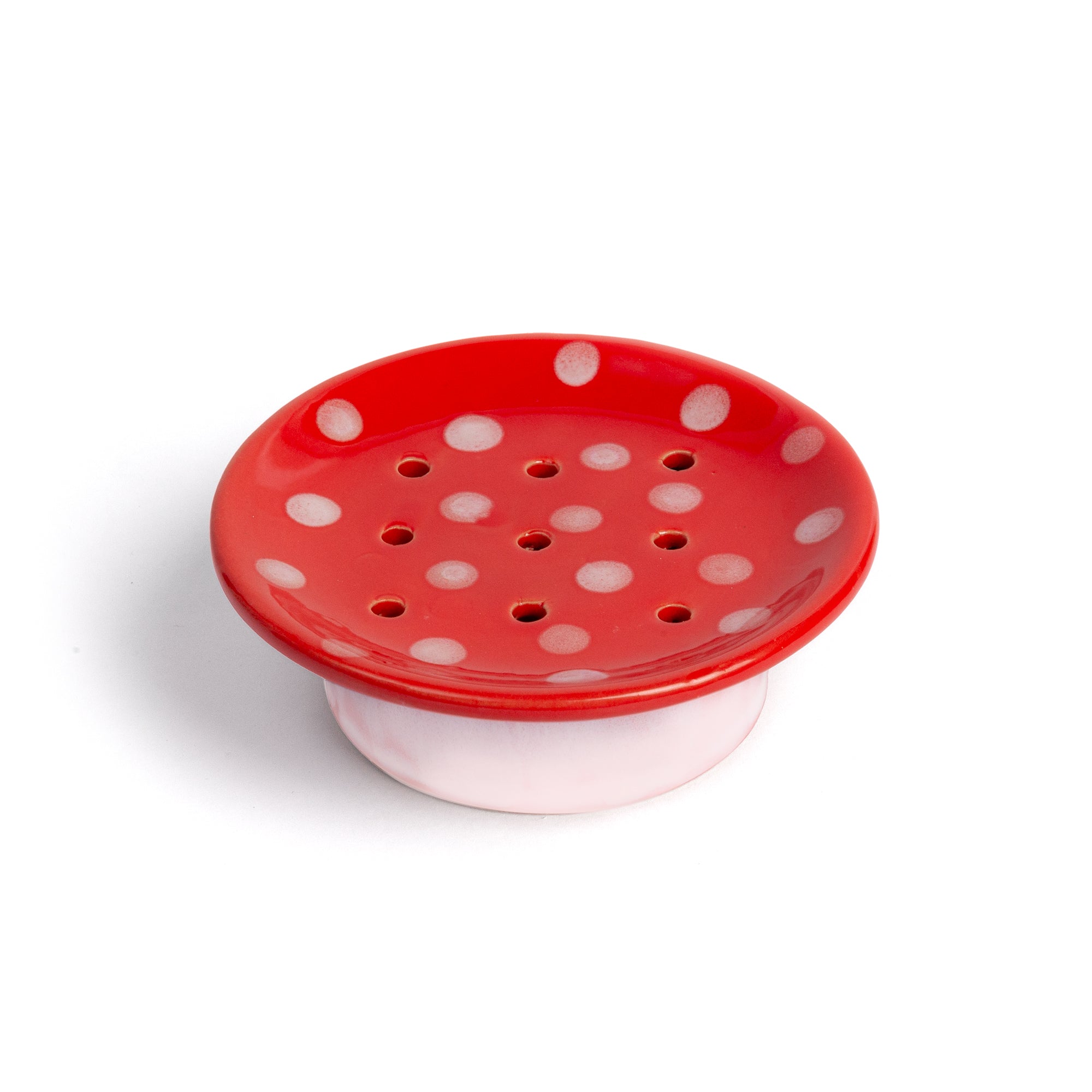 Swedish Dream Ceramic Mushroom Soap Dish