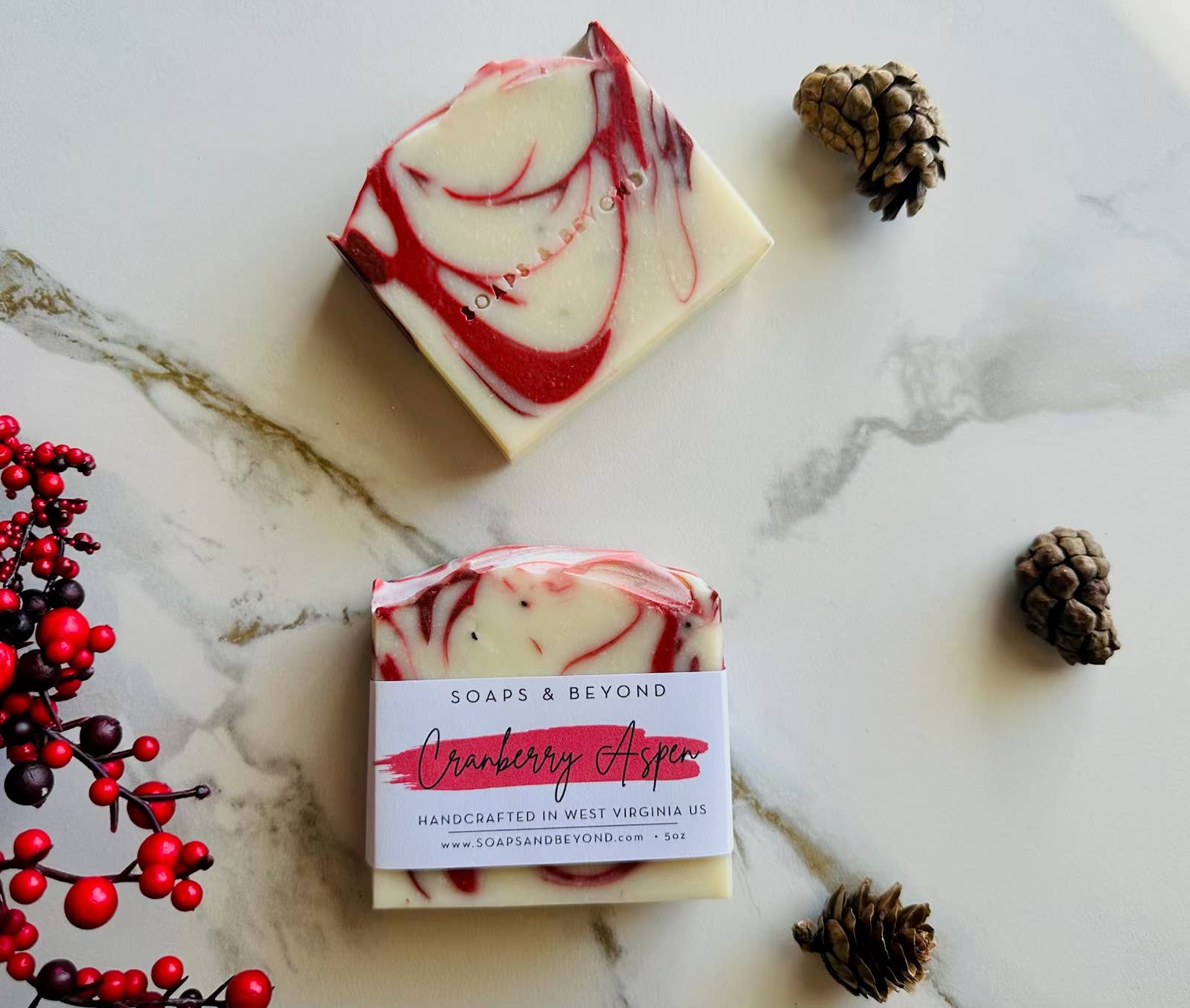 Soaps & Beyond Cranberry Aspen Bar Soap