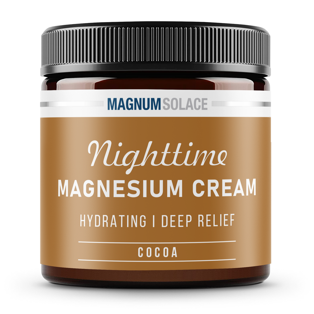 Magnum Solace Nighttime Magnesium Cream, Soothing Body Moisturizer