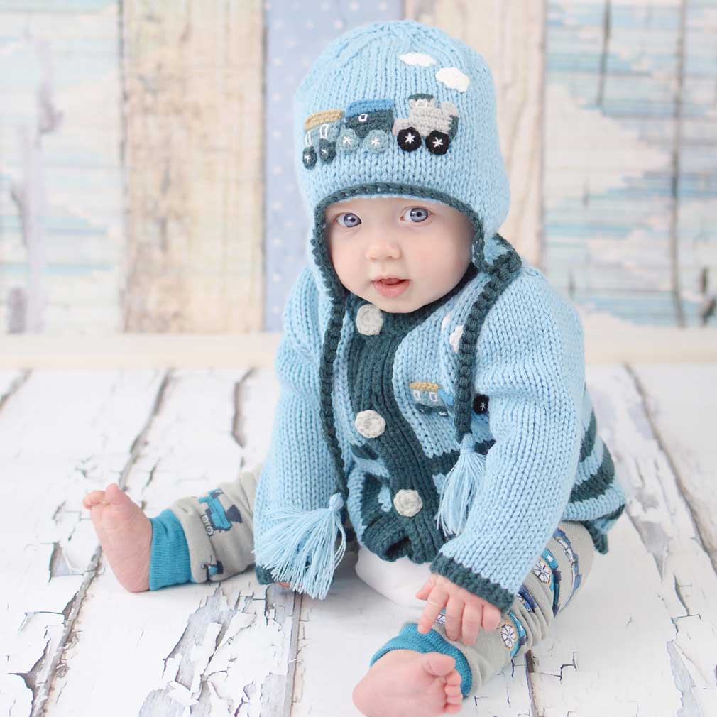Huggalugs Choo Choo Train Sweater