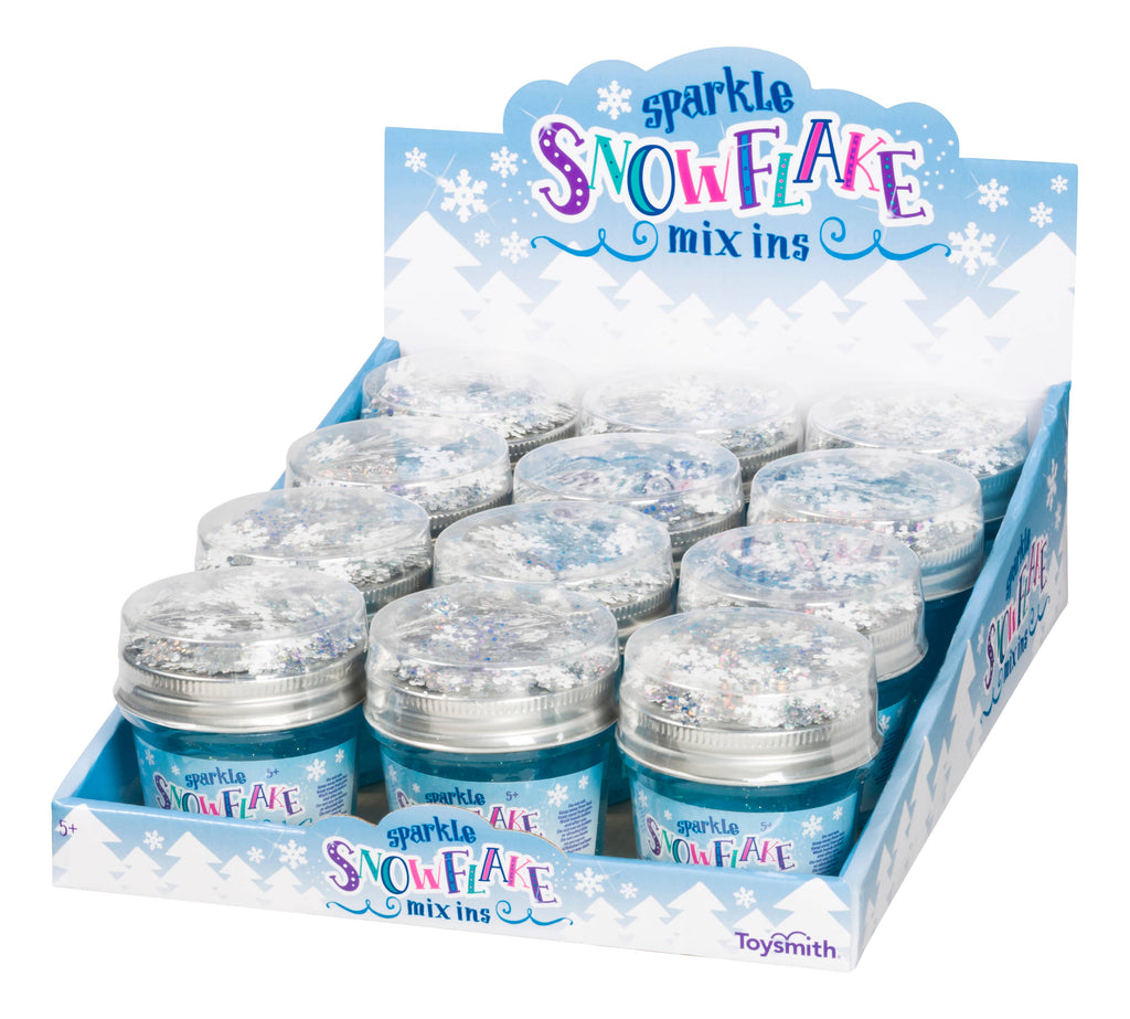 Toysmith Sparkle Snowflake Mix-Ins Slime