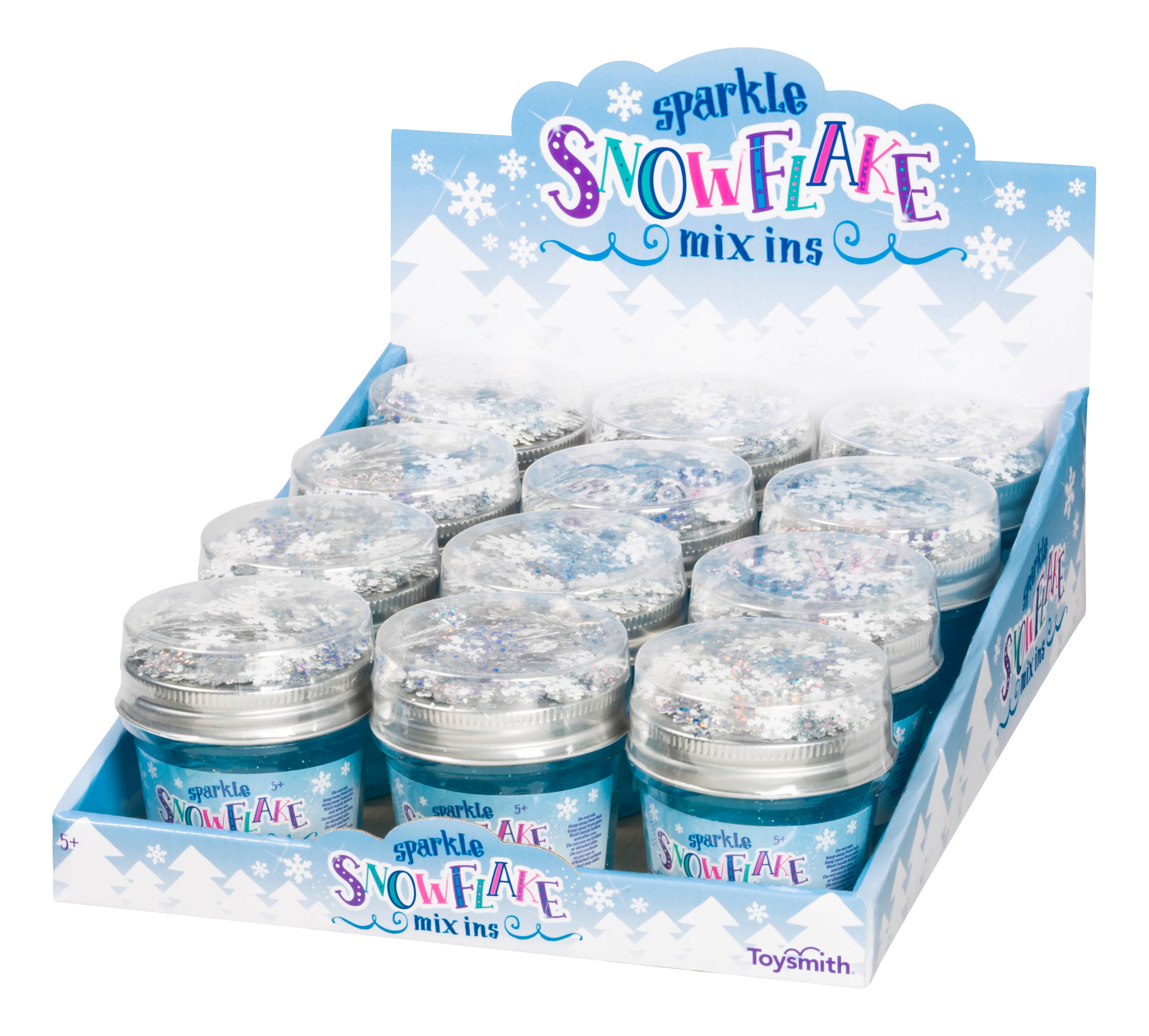 Toysmith Sparkle Snowflake Mix-Ins Slime