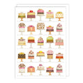 Notes & Queries Birthday Card — Mini Cakes
