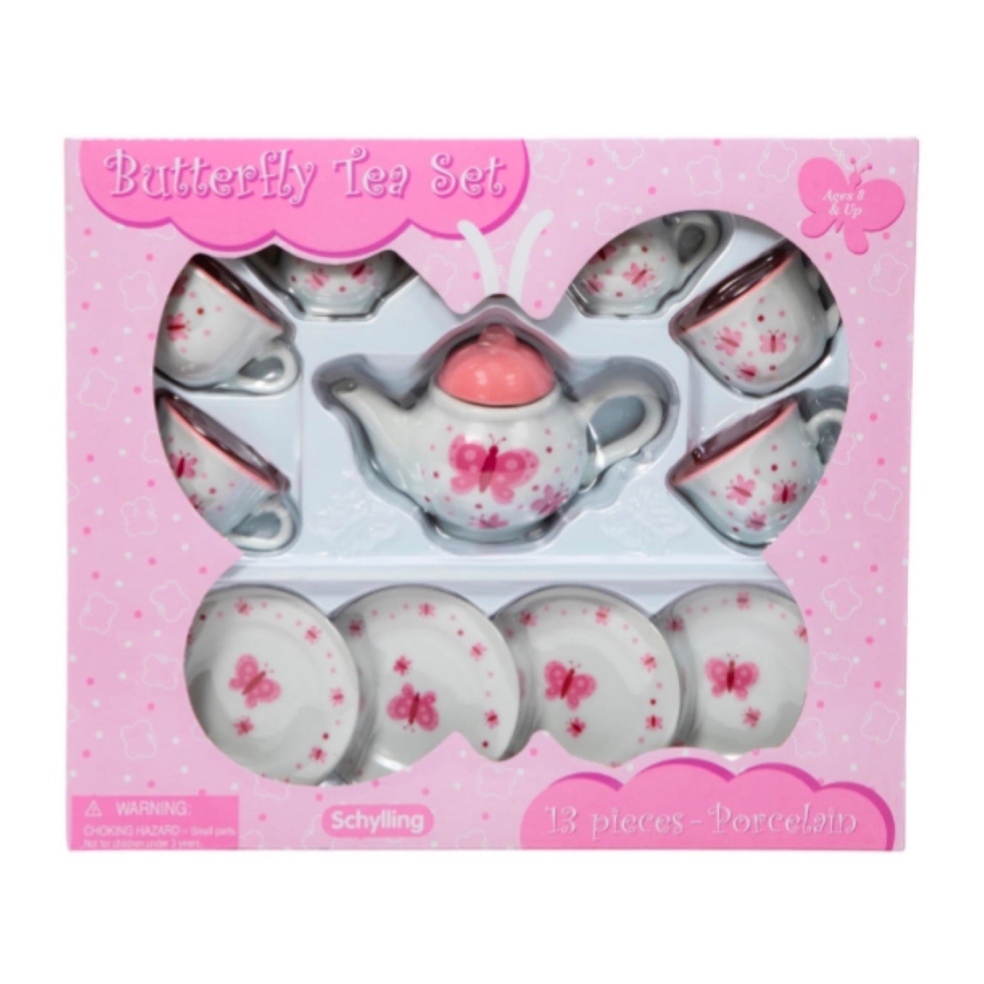 Schylling Butterfly Tea Set