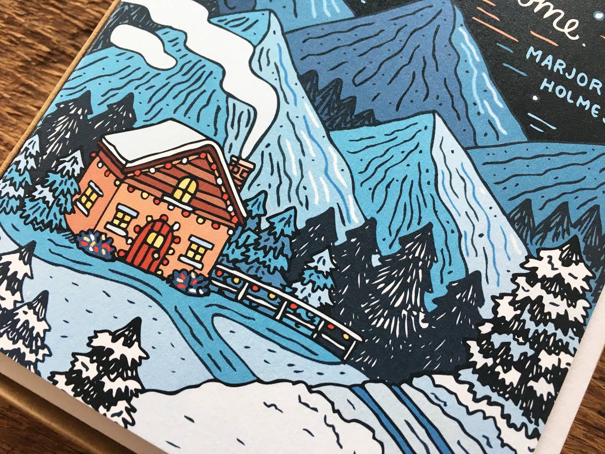 Noteworthy Paper & Press Christmas Home Greeting Card