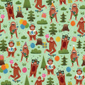 Jillson & Roberts Bigfoot Party Wrapping Paper