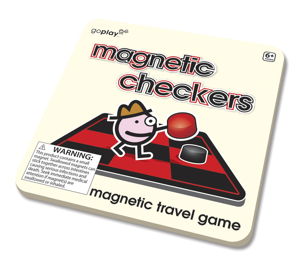 Toysmith Goplay Magnetic Checkers