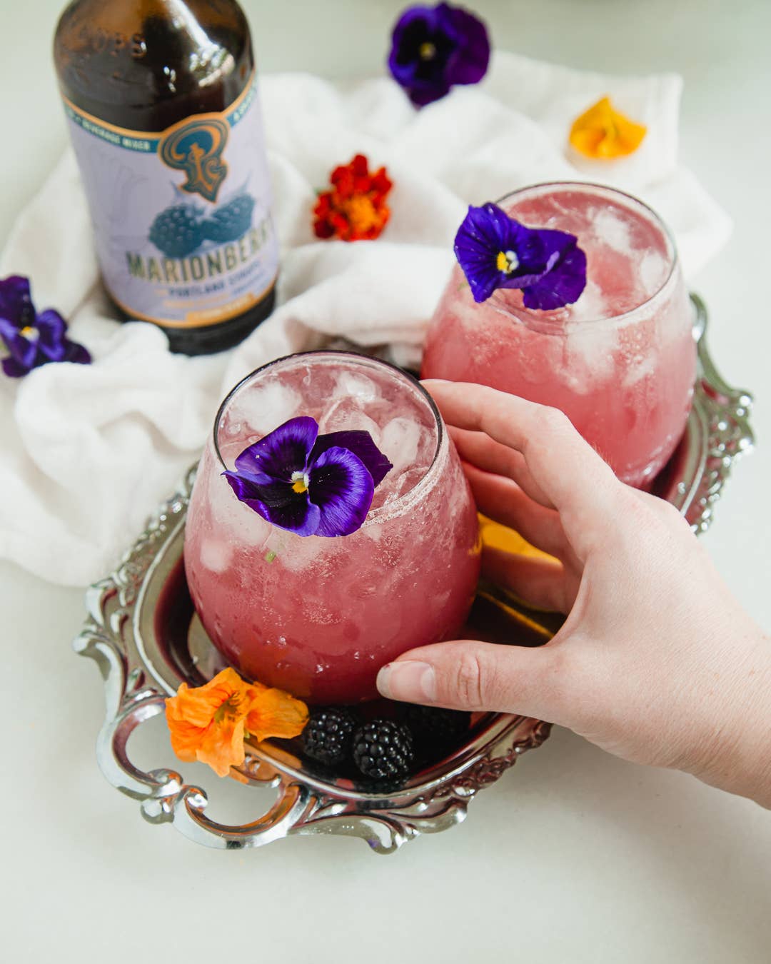 Portland Syrups Marionberry & Blackberry Cocktail Syrup — 12 oz
