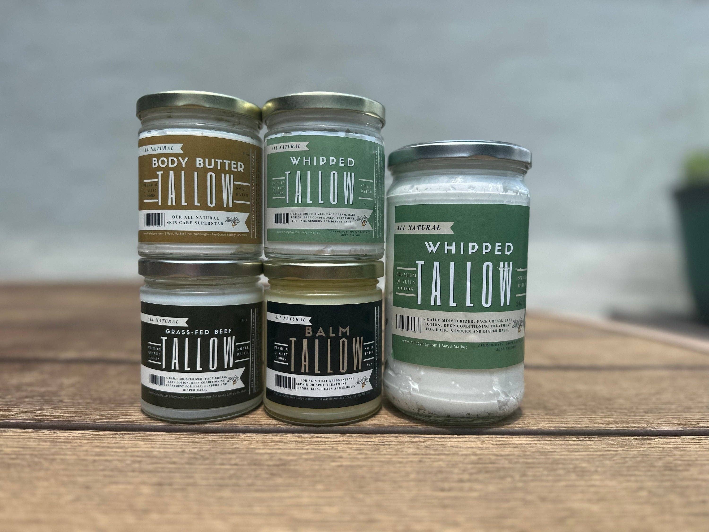 Lady May Tallow Eucalyptus Spearmint Tallow Balm 2oz