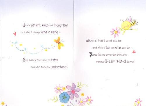 Mother’s Day Bee Greeting Card